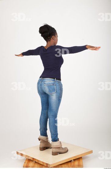 Woman Animation references T poses Casual Average Studio photo references