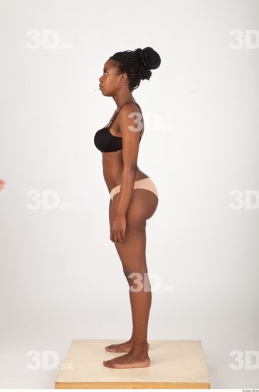 Whole Body Woman Animation references Underwear Average Studio photo references