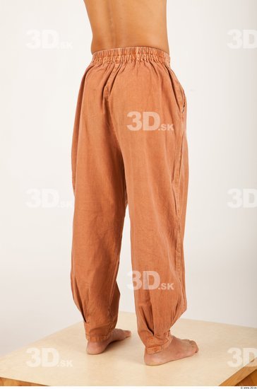 Thigh Calf Leg Man Asian Casual Trousers Average Studio photo references