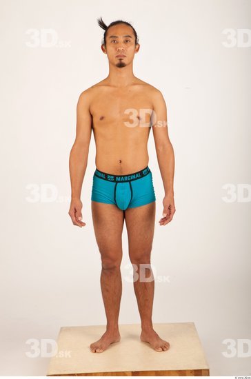 Man Asian Underwear Shorts Average Studio photo references