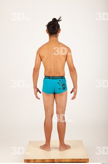 Man Asian Underwear Shorts Average Studio photo references