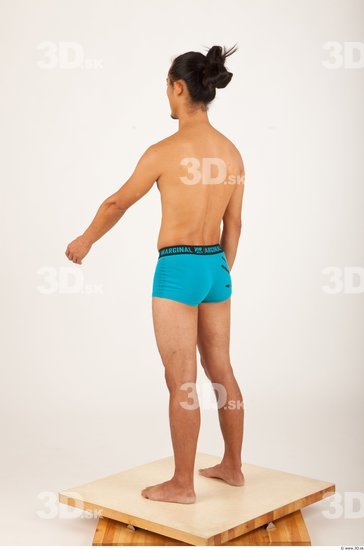 Man Asian Underwear Shorts Average Studio photo references