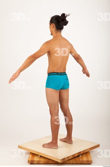 Man Asian Underwear Shorts Average Studio photo references