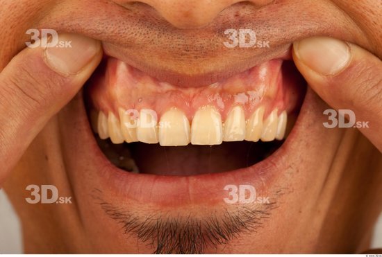 Teeth Man Asian Average Studio photo references