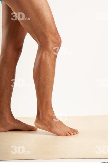 Calf Leg Man Asian Nude Average Studio photo references