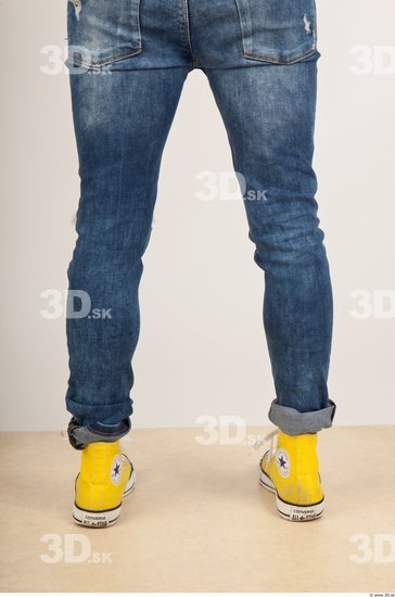 Thigh Calf Leg Woman Casual Jeans Studio photo references