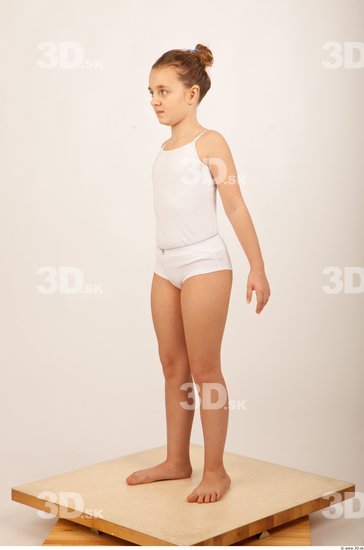 Whole Body Woman Animation references Underwear Slim Top Studio photo references