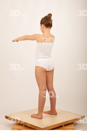 Whole Body Woman Animation references Underwear Slim Top Studio photo references