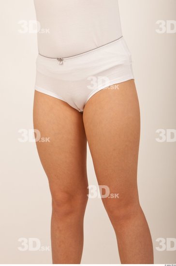 Leg Woman Underwear Slim Panties Studio photo references