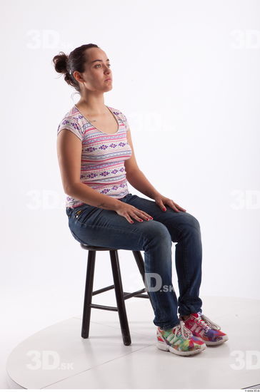 Sitting poses of Kendra