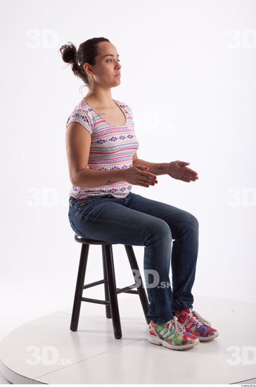 Sitting poses of Kendra