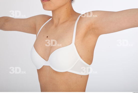 White bra underwear of Molly