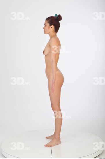 Whole body modeling pose of nude Molly