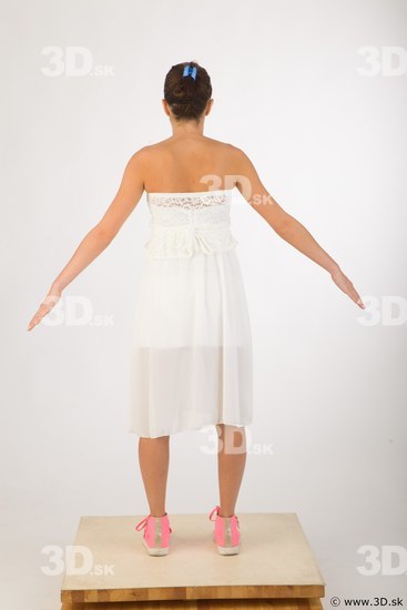 Whole Body Woman Underwear Shoes Dress Studio photo references