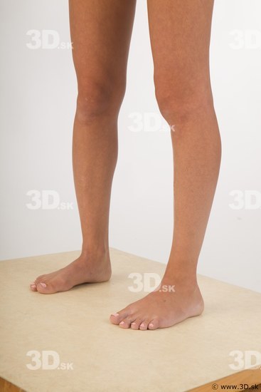 Calf Woman Nude Studio photo references