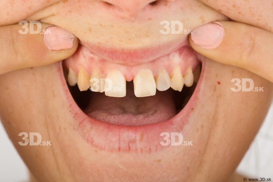 Teeth Woman Studio photo references