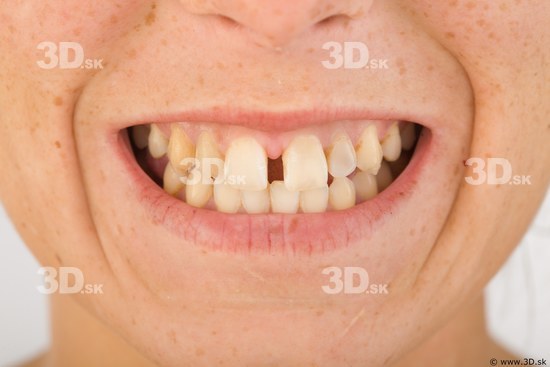 Teeth Woman Studio photo references