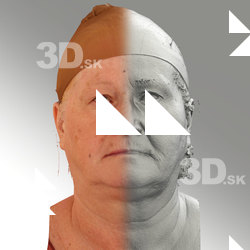 3D head scan of neutral emotion - Lada