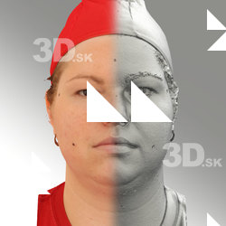 3D head scan of neutral emotion - Misa