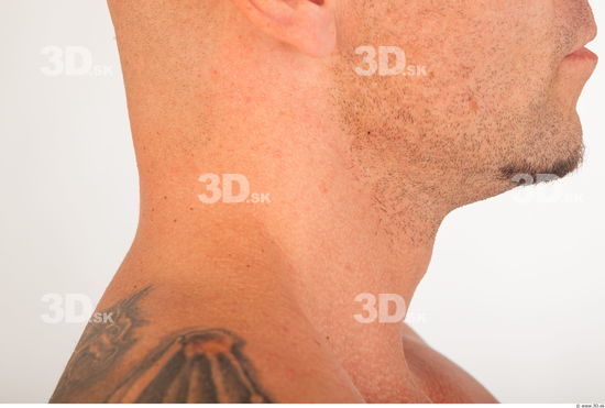 Neck photo reference of Sebastian