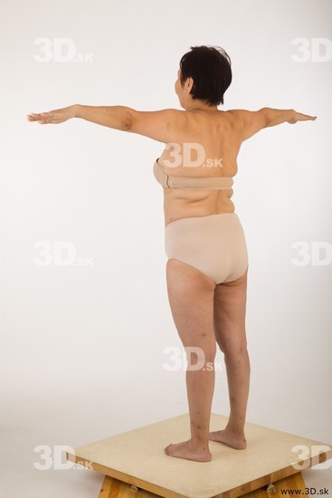 Whole body nude modeling t pose of Gwendolyn