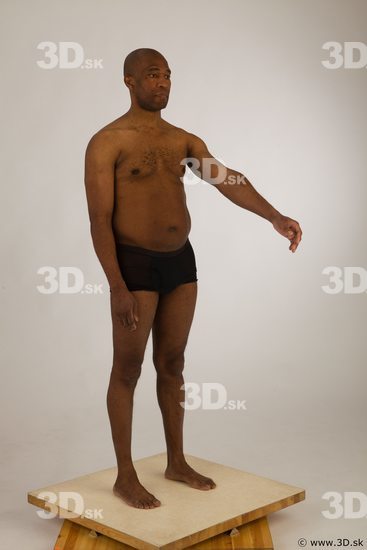 Whole body nude modeling t pose of Arturo