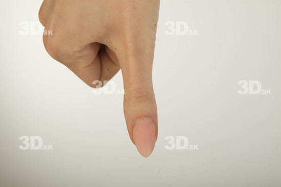 Fingers Whole Body Woman Average Studio photo references