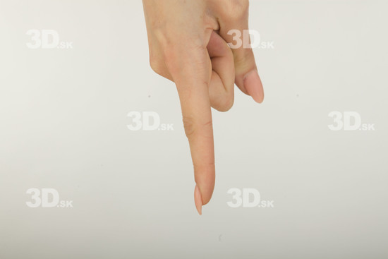 Fingers Whole Body Woman Average Studio photo references