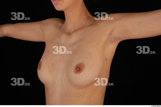 Woman Nude Slim Studio photo references