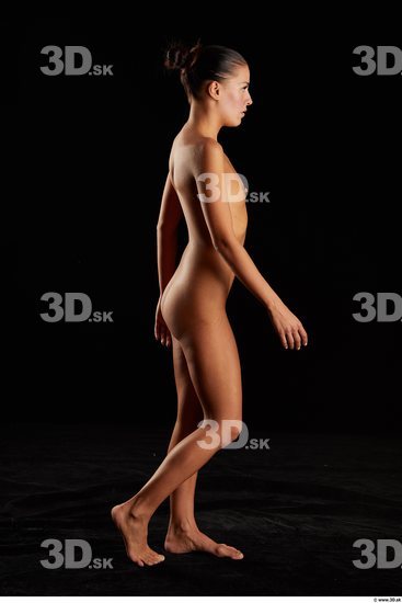 Woman Nude Walking