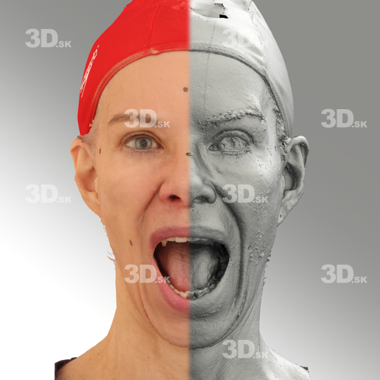 Emotions White 3D Scans
