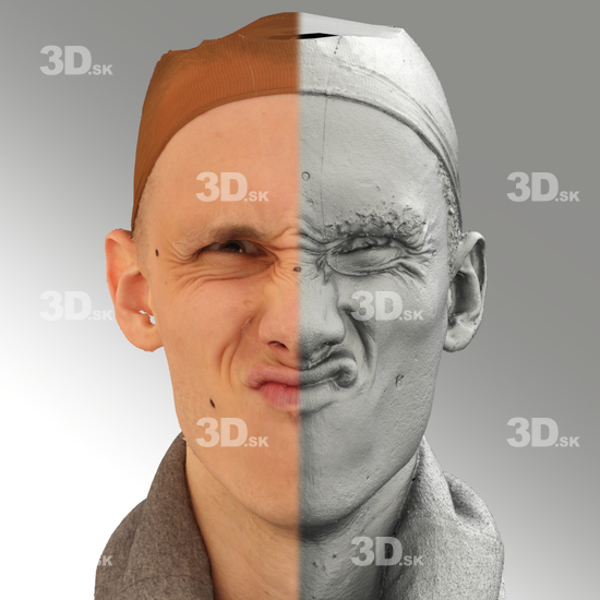 Man White 3D Scans