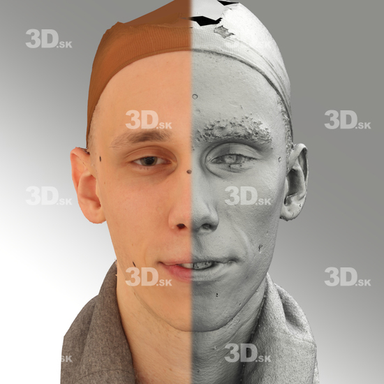 Man White 3D Scans