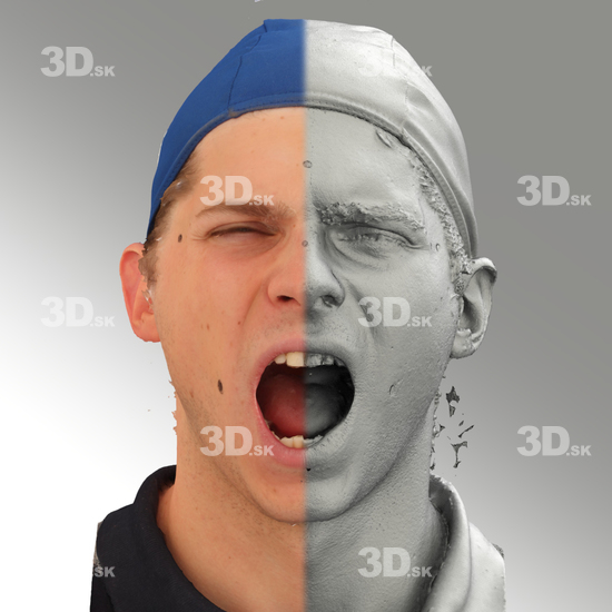 Man White 3D Scans