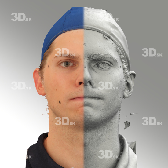 Man White 3D Scans