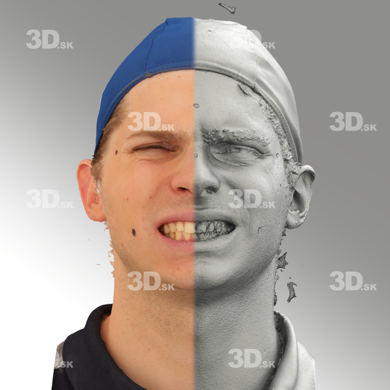 Man White 3D Scans