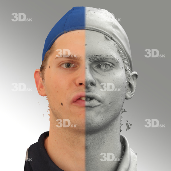 Man White 3D Scans