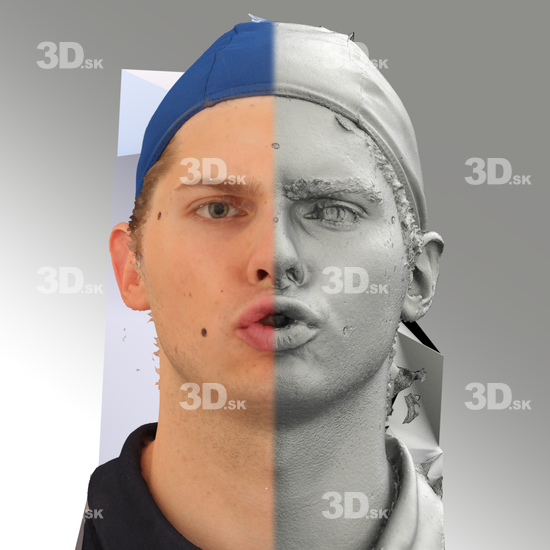 Man White 3D Scans