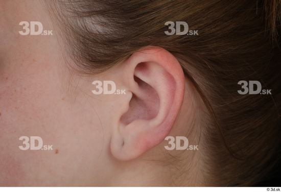 Ear Woman Slim Studio photo references