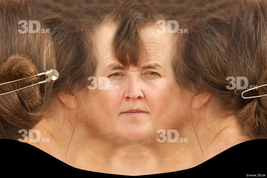 Head Woman White Head textures