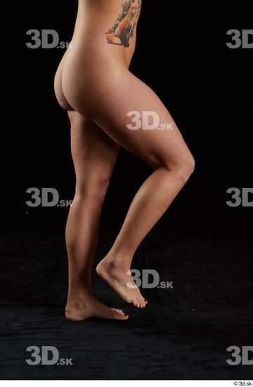 Leg Woman White Nude Slim Studio photo references