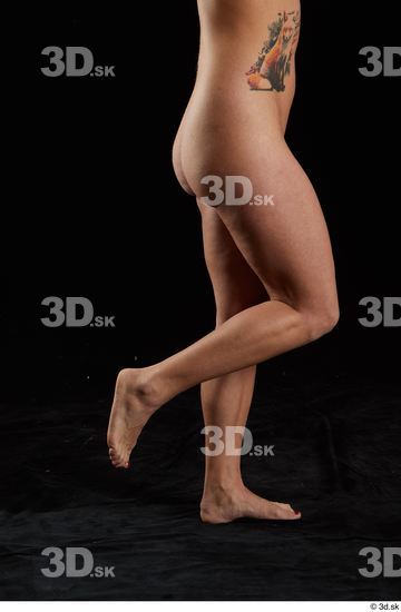 Leg Woman White Nude Slim Studio photo references