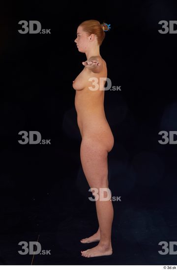 Whole Body Woman Nude Slim Standing
