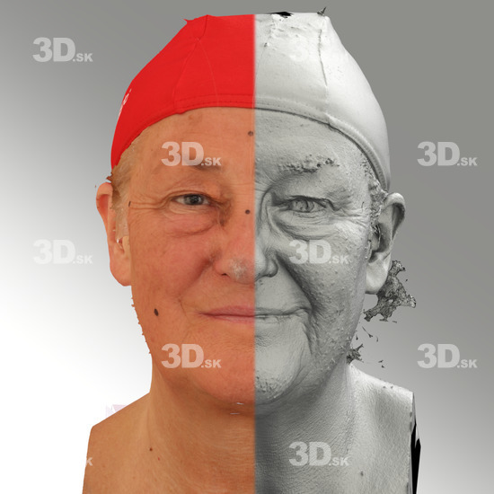 Head Woman 3D Scans