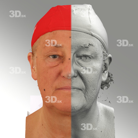 Head Woman 3D Scans