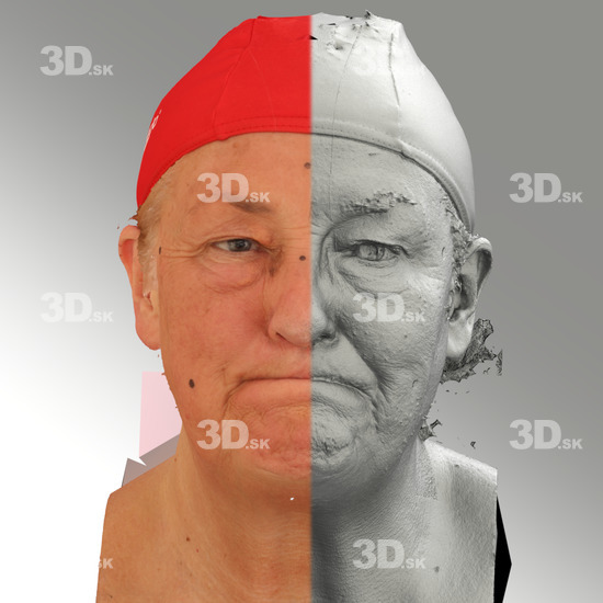 Head Woman 3D Scans