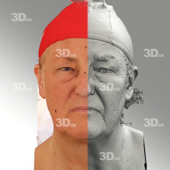 Head Woman 3D Scans