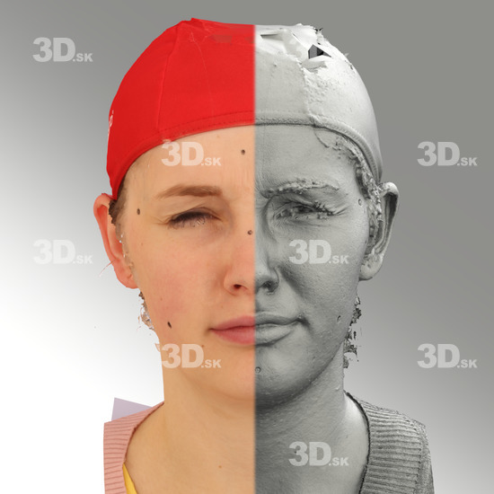 Head Woman 3D Scans