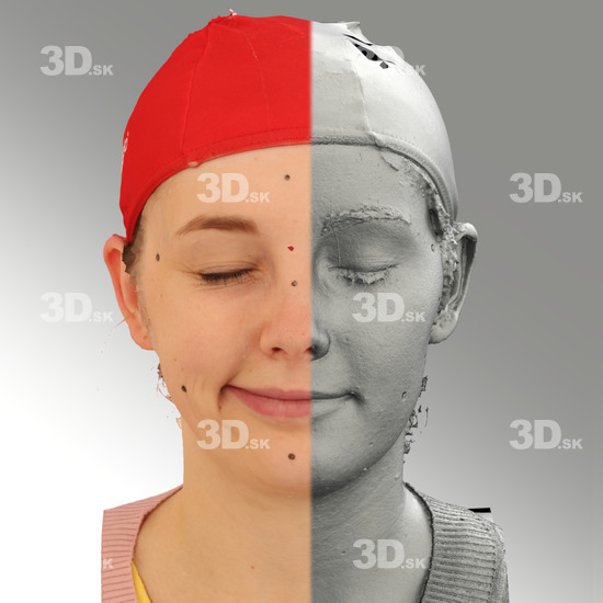 Head Woman 3D Scans