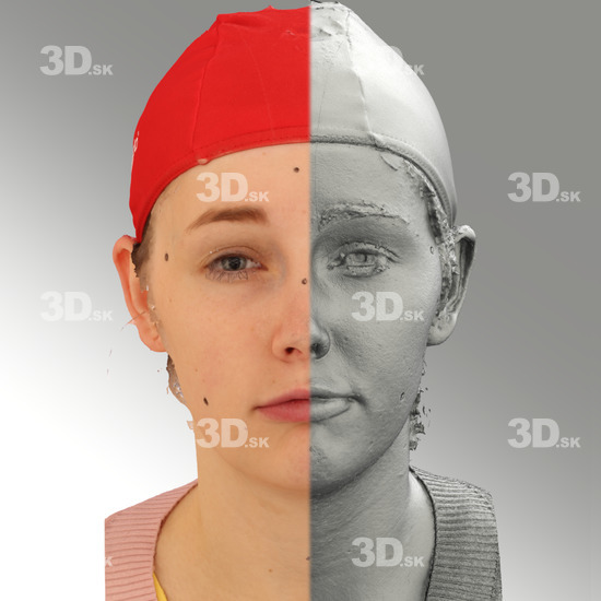 Head Woman 3D Scans